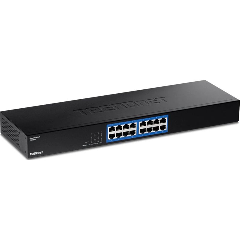 Conmutador Trendnet Teg-S17 16 Puertos RJ-45 Gigabit (10/100/1000)