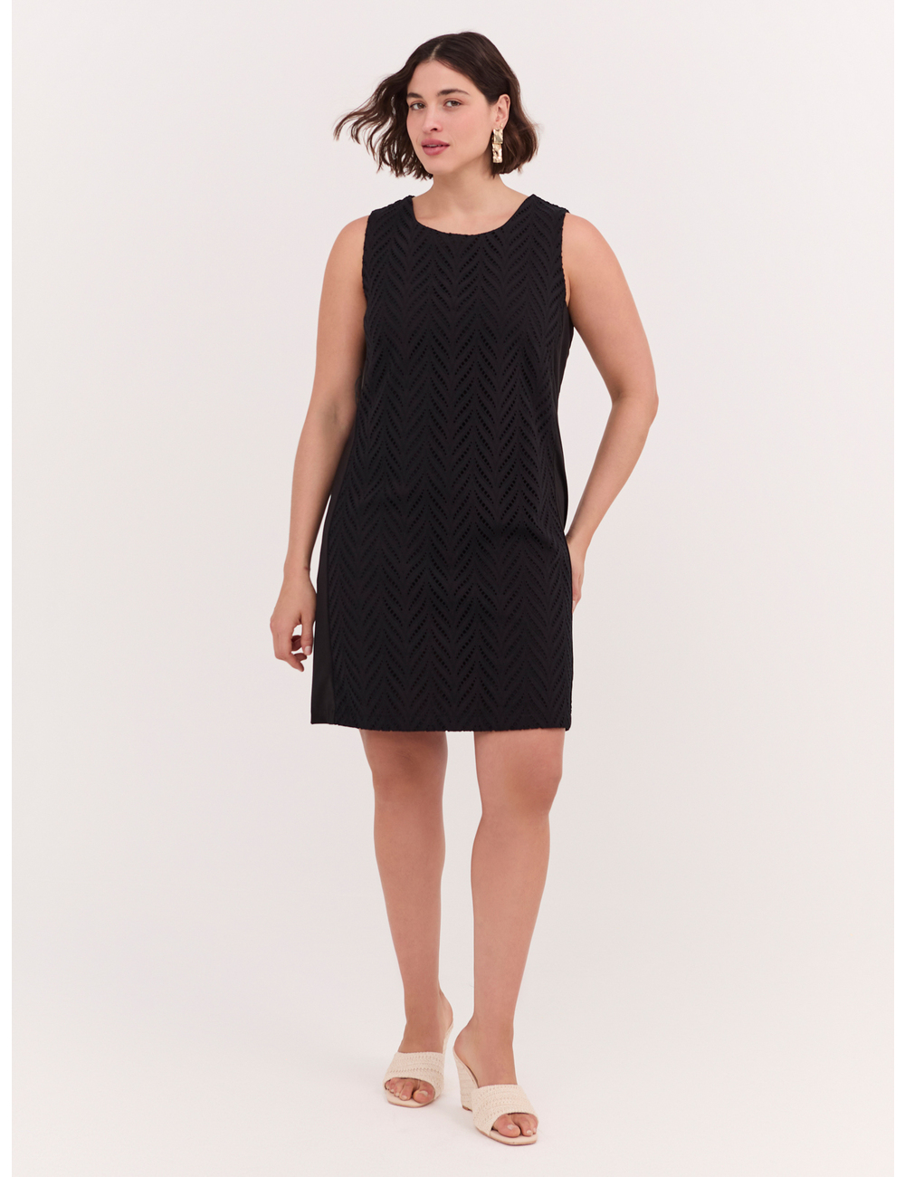 Fiorella Rubino - Vestido tubo GLAM en sangallo