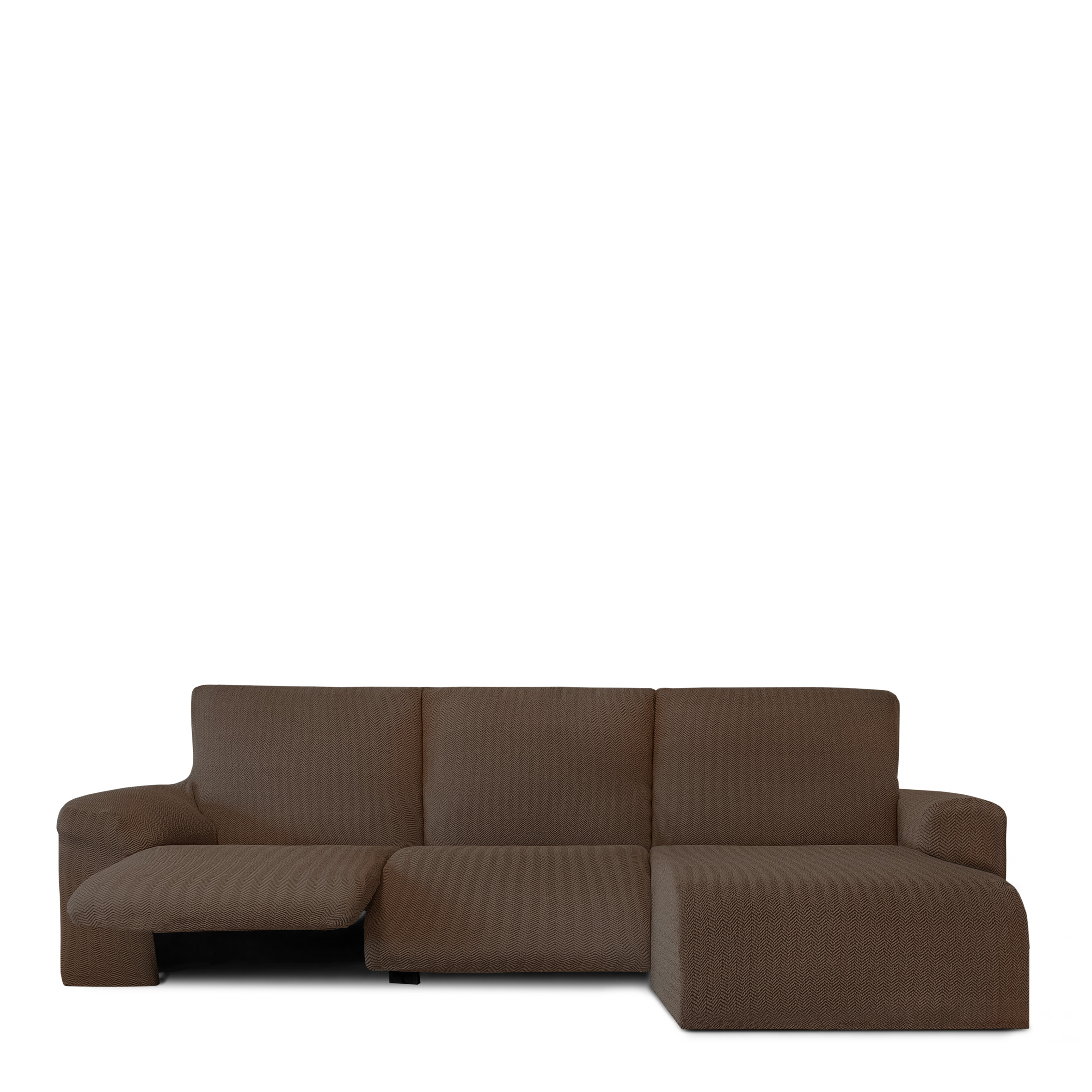 Funda de sofa m/0 ch. longue relax premium jaz derecha (Mirando de frente) c/7 brazo corto, Tamaño brazo corto derecha, 170x310x110cm, Fábricada en España