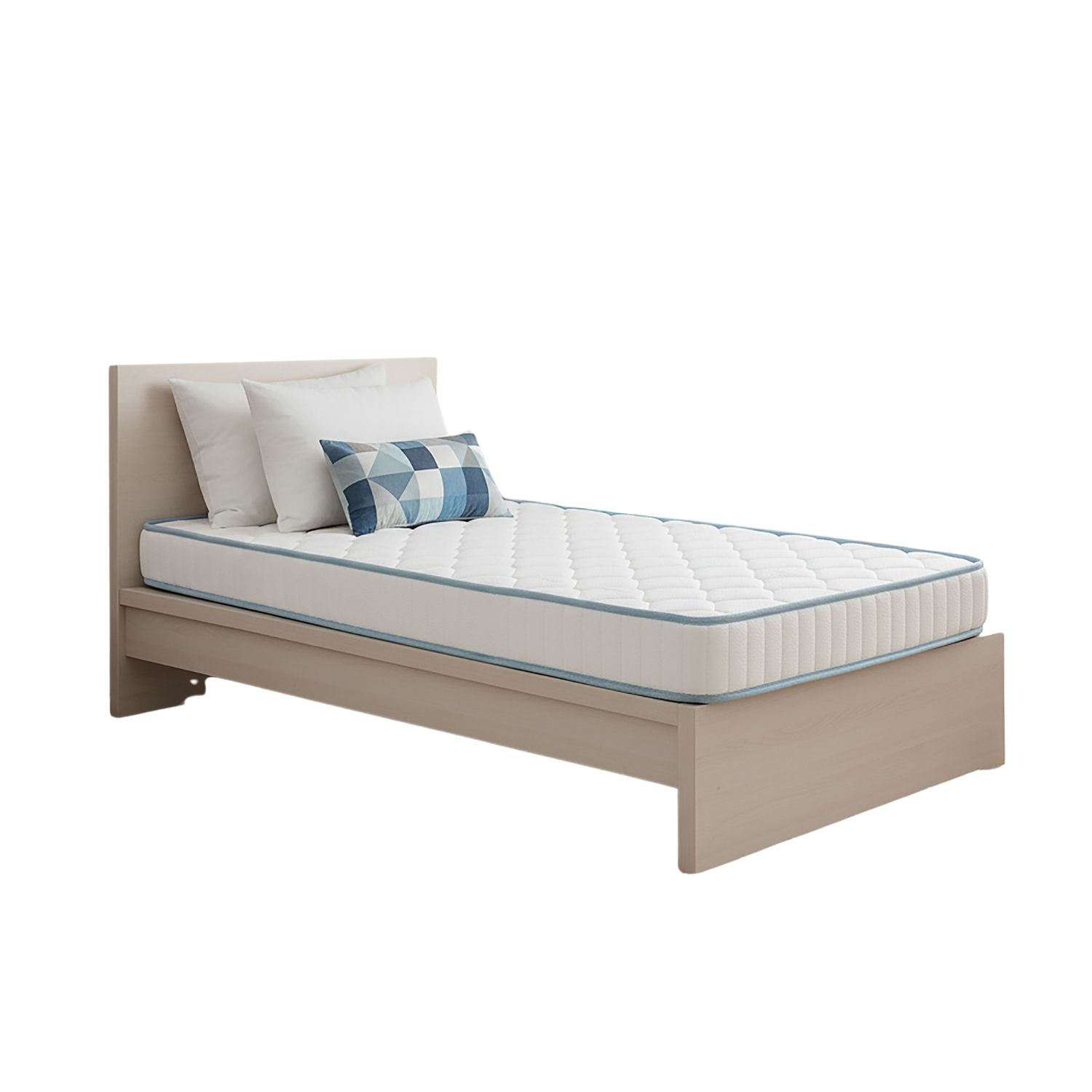 FusionHome - Colchón AloeCare Juvenil - Ergonómico Tejido Strech 100% - Ideal para Cama Nido