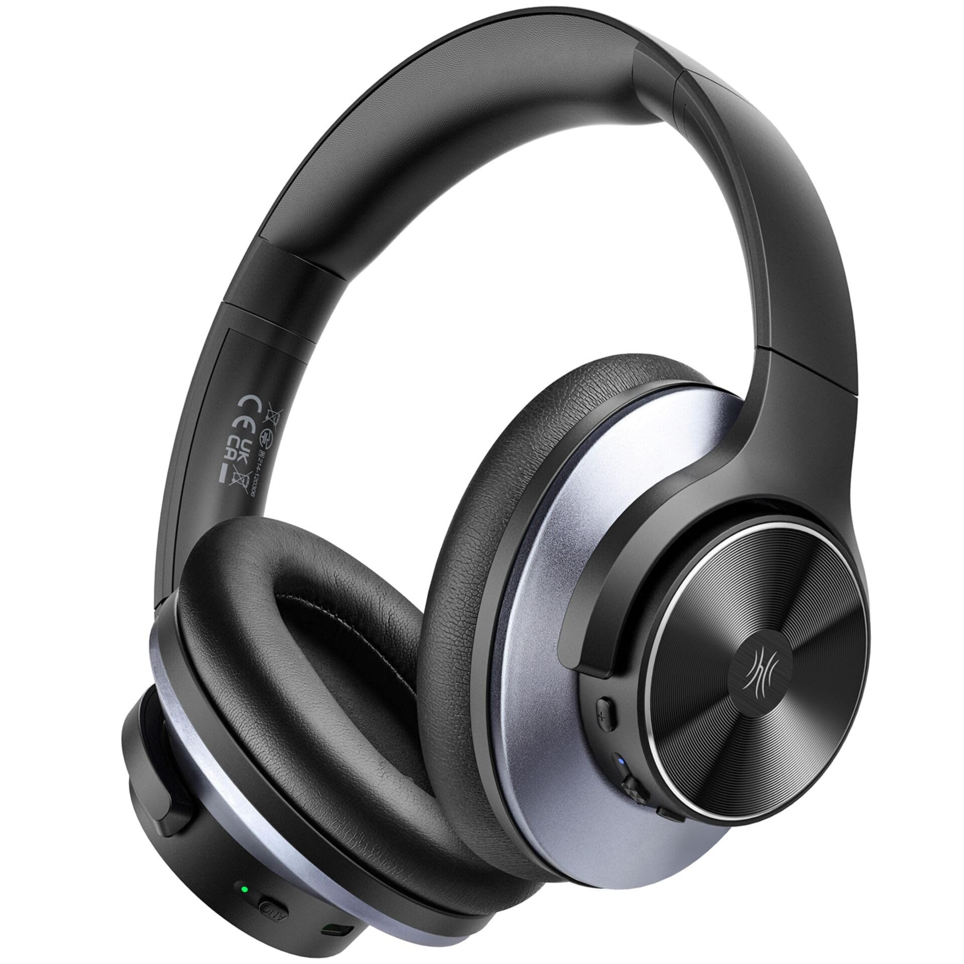 OneOdio A10 Headphones, Bluetooth 5.3 wireless design with 34H battery life and noise cancelling feature for immersive sound, perfect for workouts and sports, Hi-Res Audio quality, 13mm driver.
