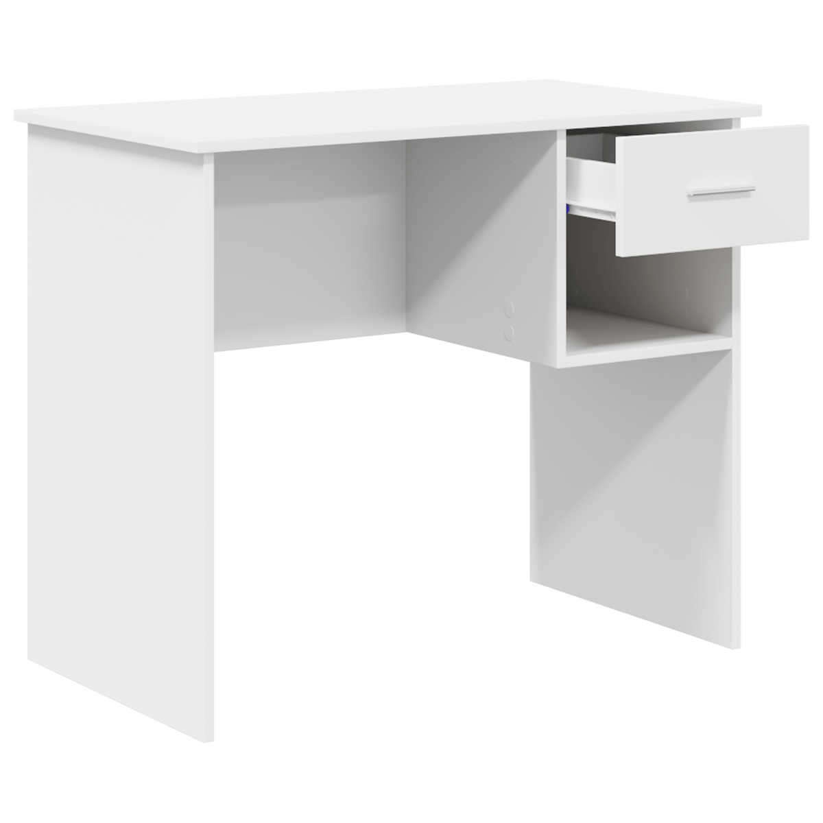 Escritorio Fang con cajón y compartimento 75x90x49 cm