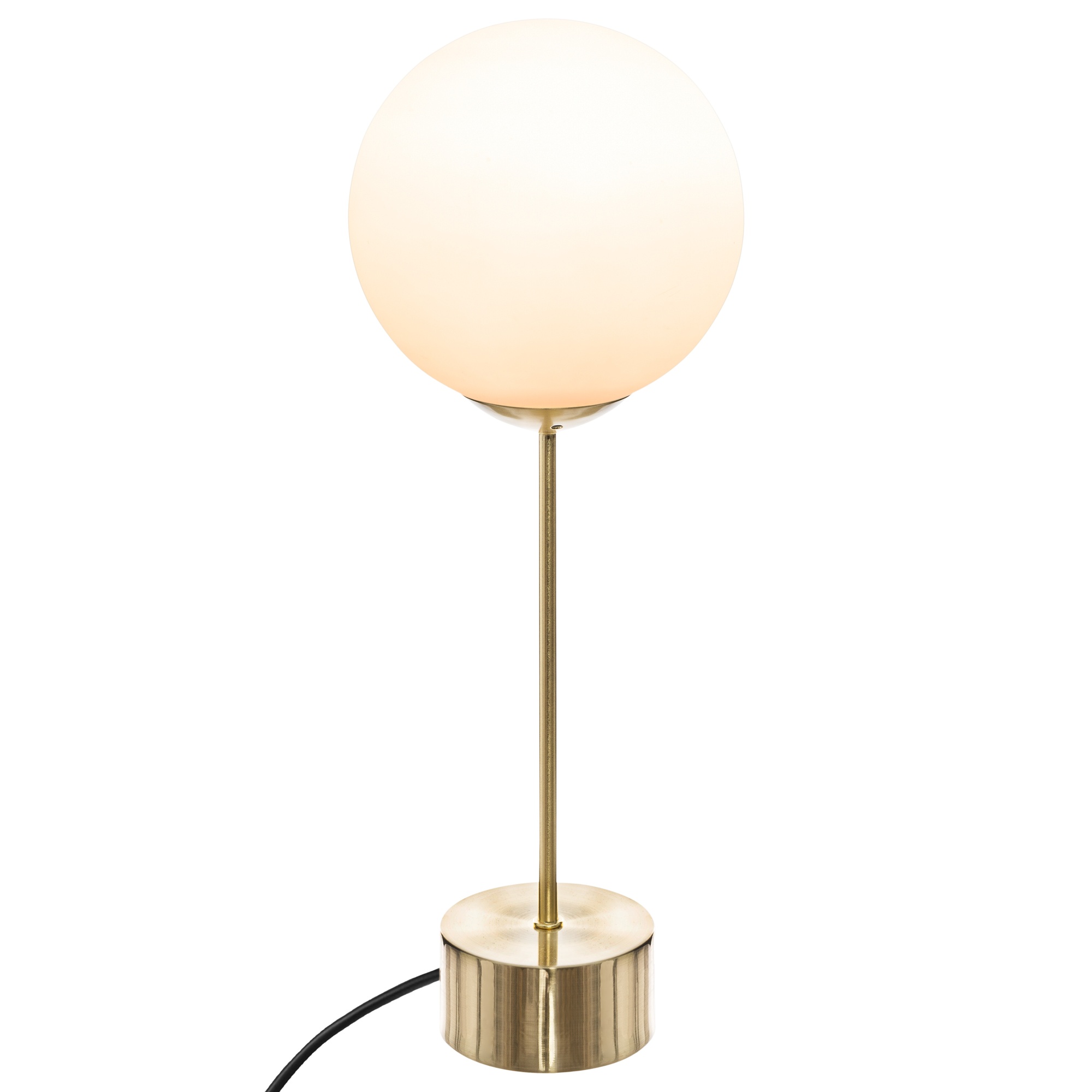 Lámpara de Sobremesa Atmosphera Dris Ball de Vidrio y Metal