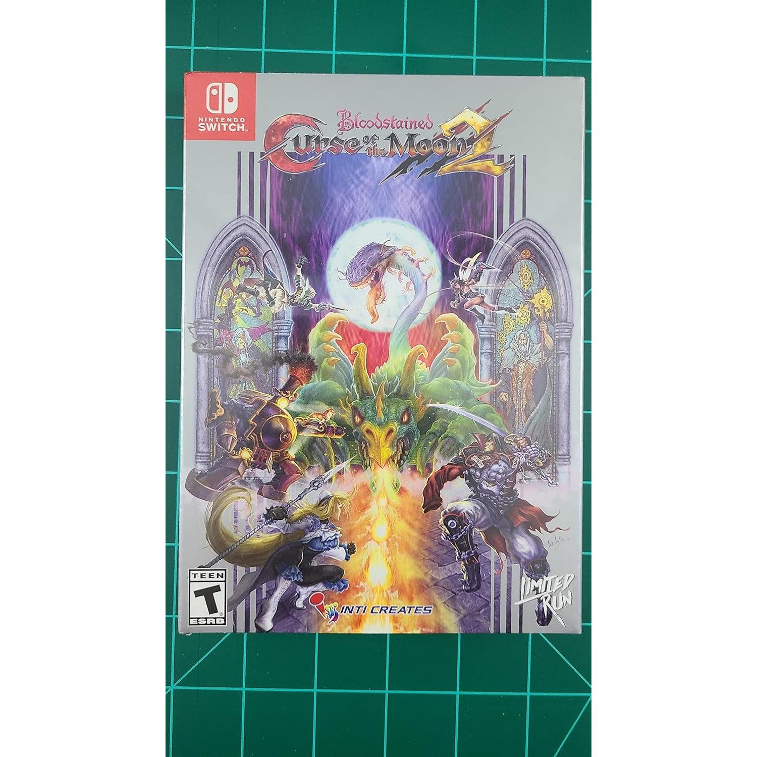 Bloodstained Curse of the Moon 2 Classic Edition Limited Run N390 Juego para Consola Sony PlayStation 4, PS4