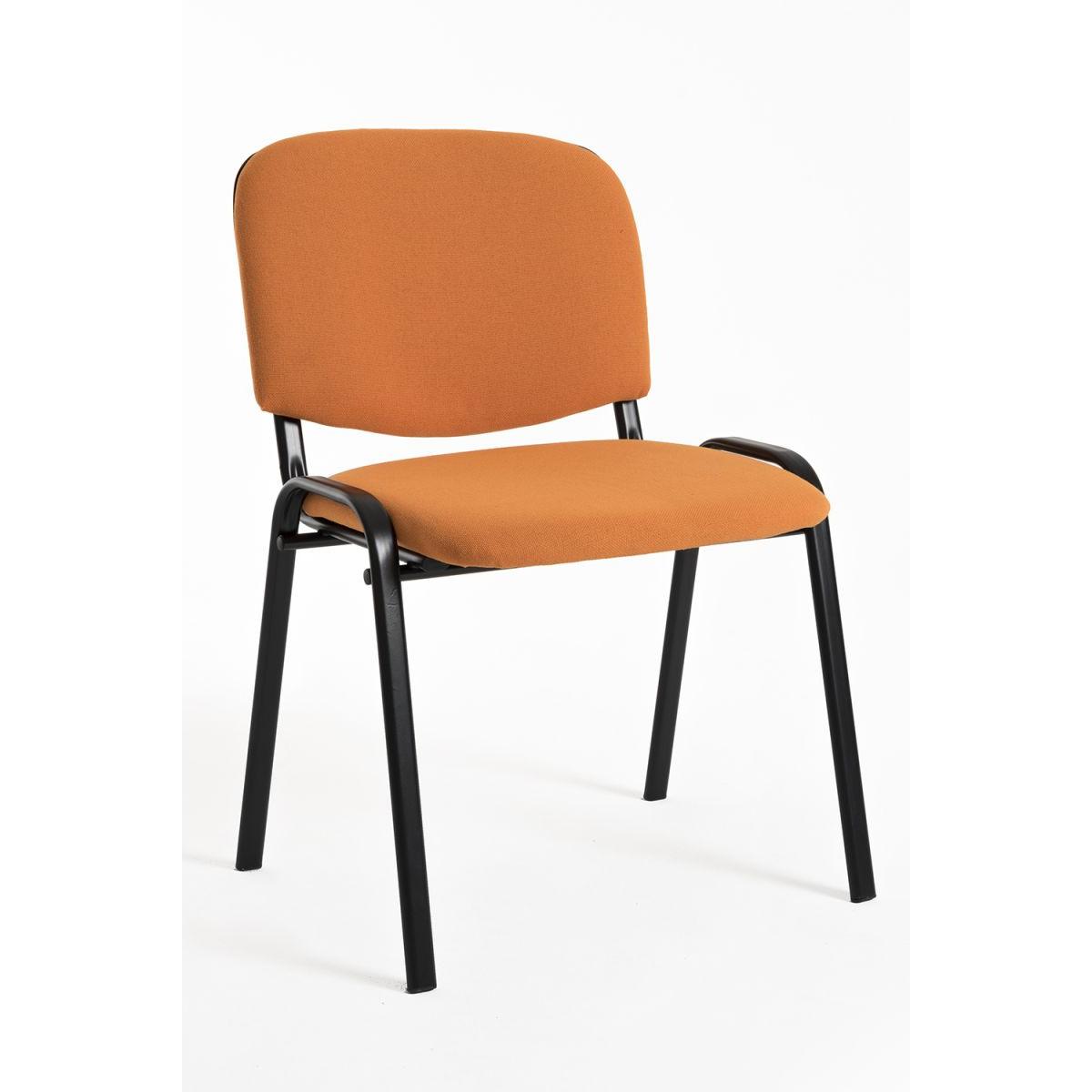Regalos Miguel - Pack 4 Sillas de Oficina sin ruedas ni brazos Ofis - Máxima Ergonomía - Ideal para Escritorio y Gaming