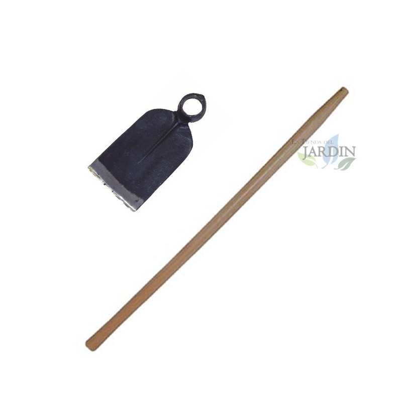 SUINGA Azadilla Plana de Jardinería con Mango Largo 120 cm | Ancho 4 cm | Herramienta Agrícola para Huerto y Jardín