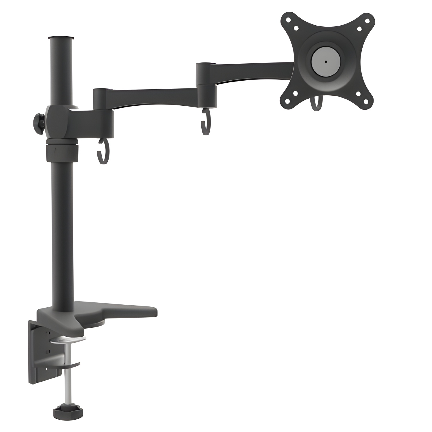 Approx Soporte de Mesa para Monitor de 10-27 con Brazo Articulado y Soporte Orientable