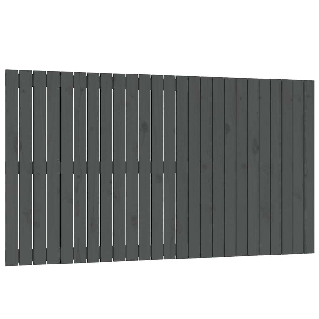 vidaXL Cabecero de cama de pared madera maciza de pino 159,5x3x90 cm