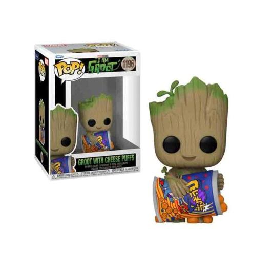 Funko - Funko Pop Groot With Cheese Puffs Marvel 1196