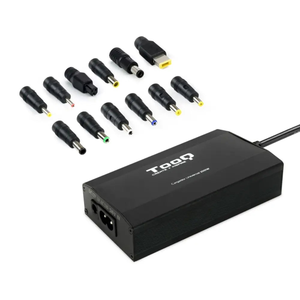 Tooq TQLC-100BS01M Cargador Universal Portátiles 100W