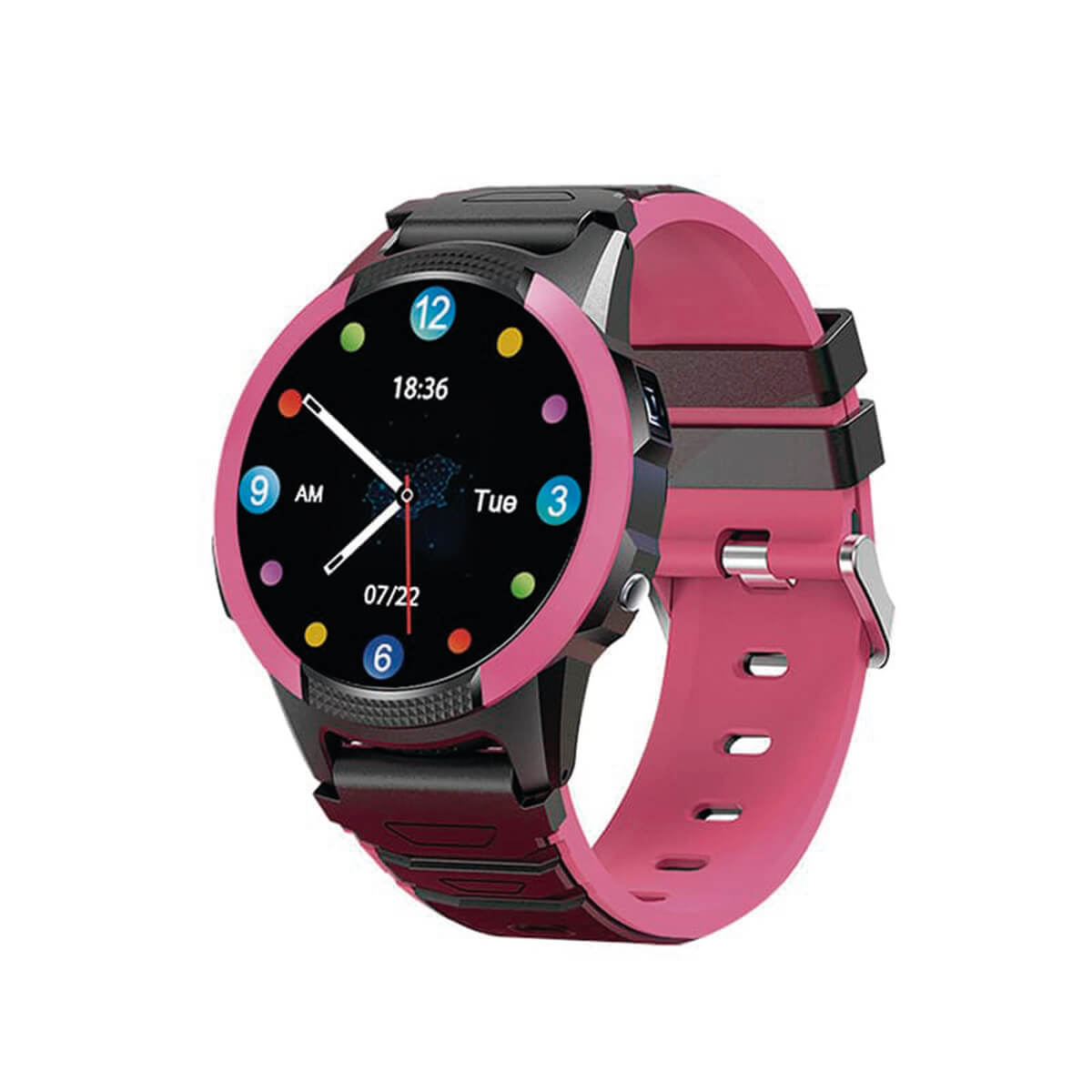 SaveFamily Slim Smartwatch con GPS y Llamadas 4G Rosa (Pink)