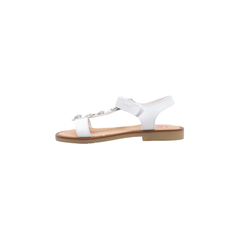 Pablosky 451000 Sandalias Planas Niña Blanco
