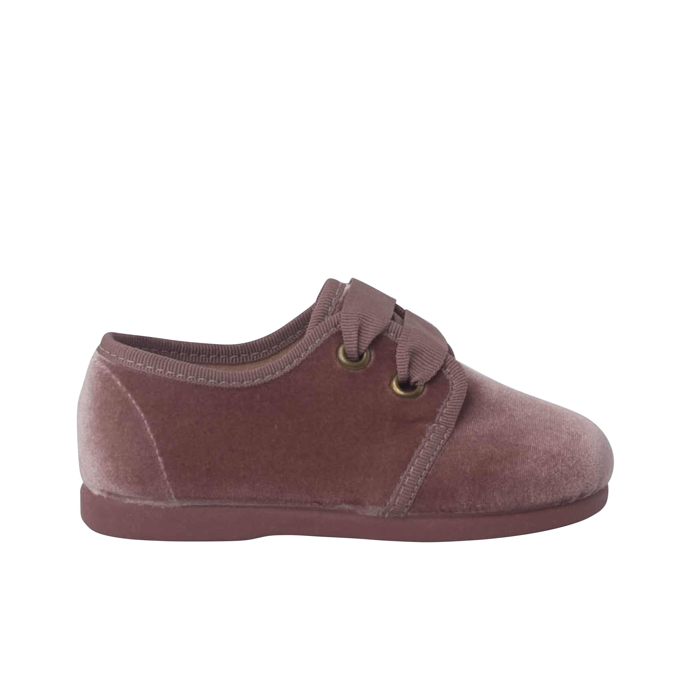 Pisamonas Zapato Terciopelo Cordon Faya | Elegantes y Cómodos