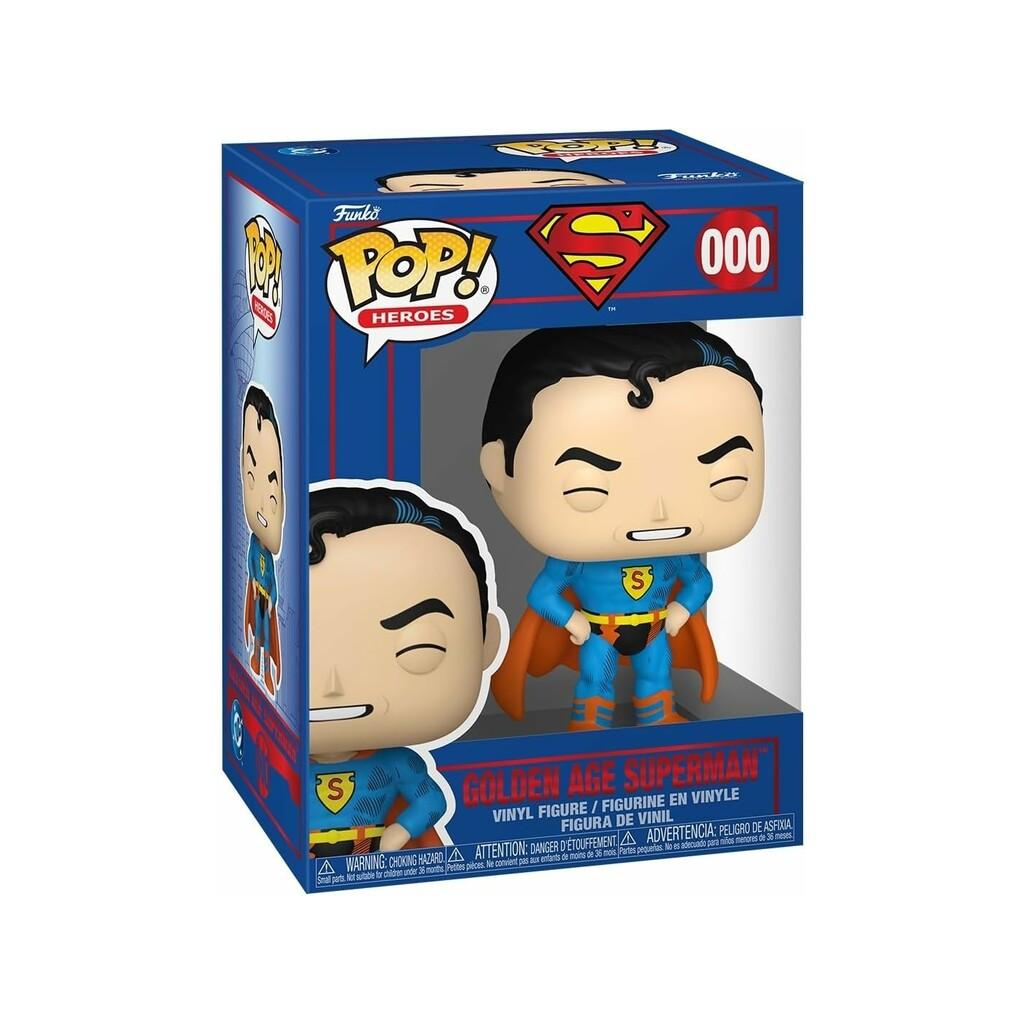 Funko Pop Heroes Superman DC Figura Golden Age Superman Juguetes