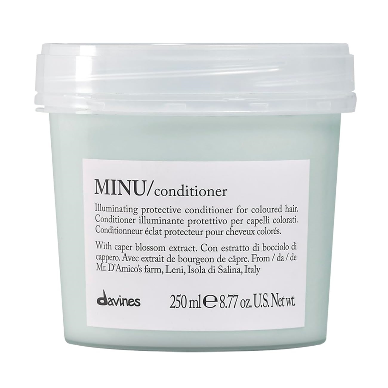 Davines MINU Conditioner / Acondicionador iluminador y protector para cabello teñido.