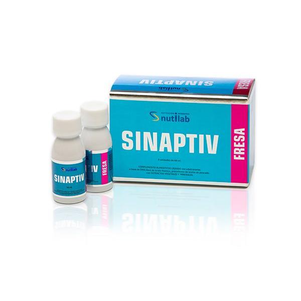 Nutilab Sinaptiv Fresa 8 Uds X 60Ml - Mejora la Salud Cerebral