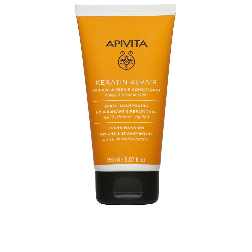 Apivita ACONDICIONADOR KERATIN REPAIR NUTRITIVO Y REPARADOR para cabello seco y dañado Hidratantes y nutritivos