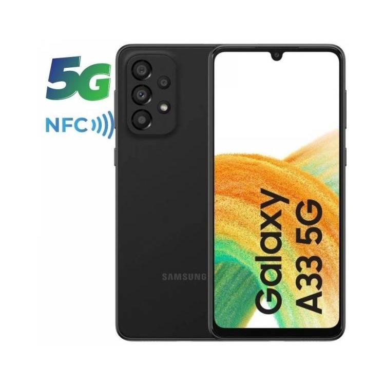 Smartphone Samsung Galaxy A33 6GB 128GB 6.4" 5G Negro