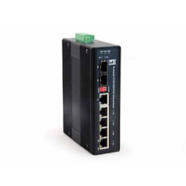 LevelOne IES-0610 - Switch de Red (Gigabit Ethernet (10/100/1000 Mbps), IEEE 802.3, IEEE 802.3ab, IEEE 802.3af, IEEE 802.3at, IEEE 802.3u, IEEE 802.3X, IEEE 802.3z, 1000 entradas, 12 GB/s), Negro