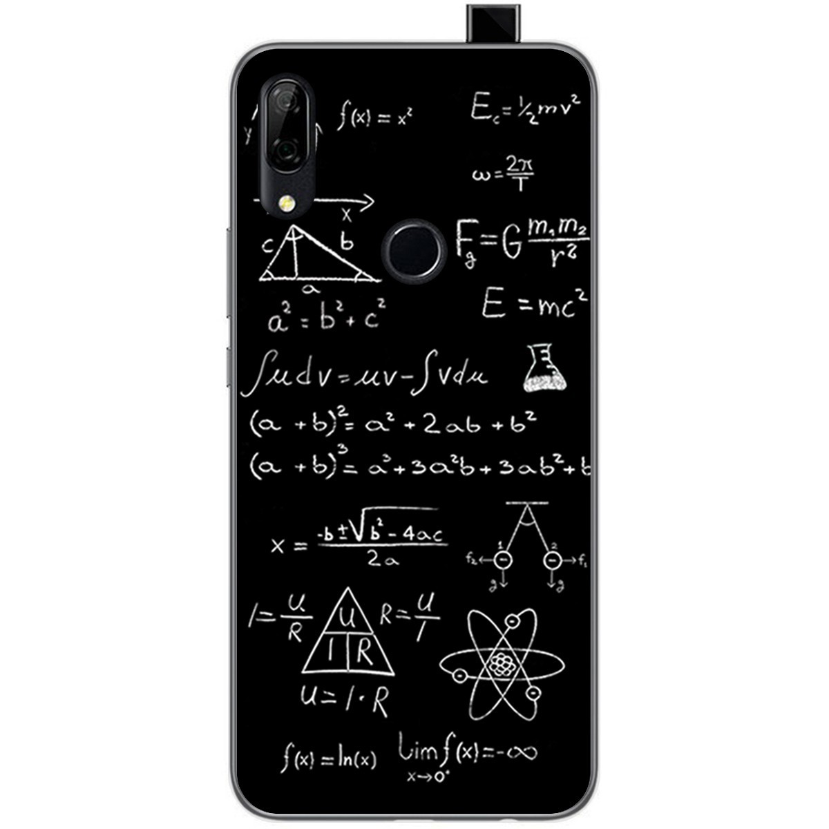 Tumundosmartphone Funda Gel TPU Huawei P Smart Z Personalizada Diseño Formulas