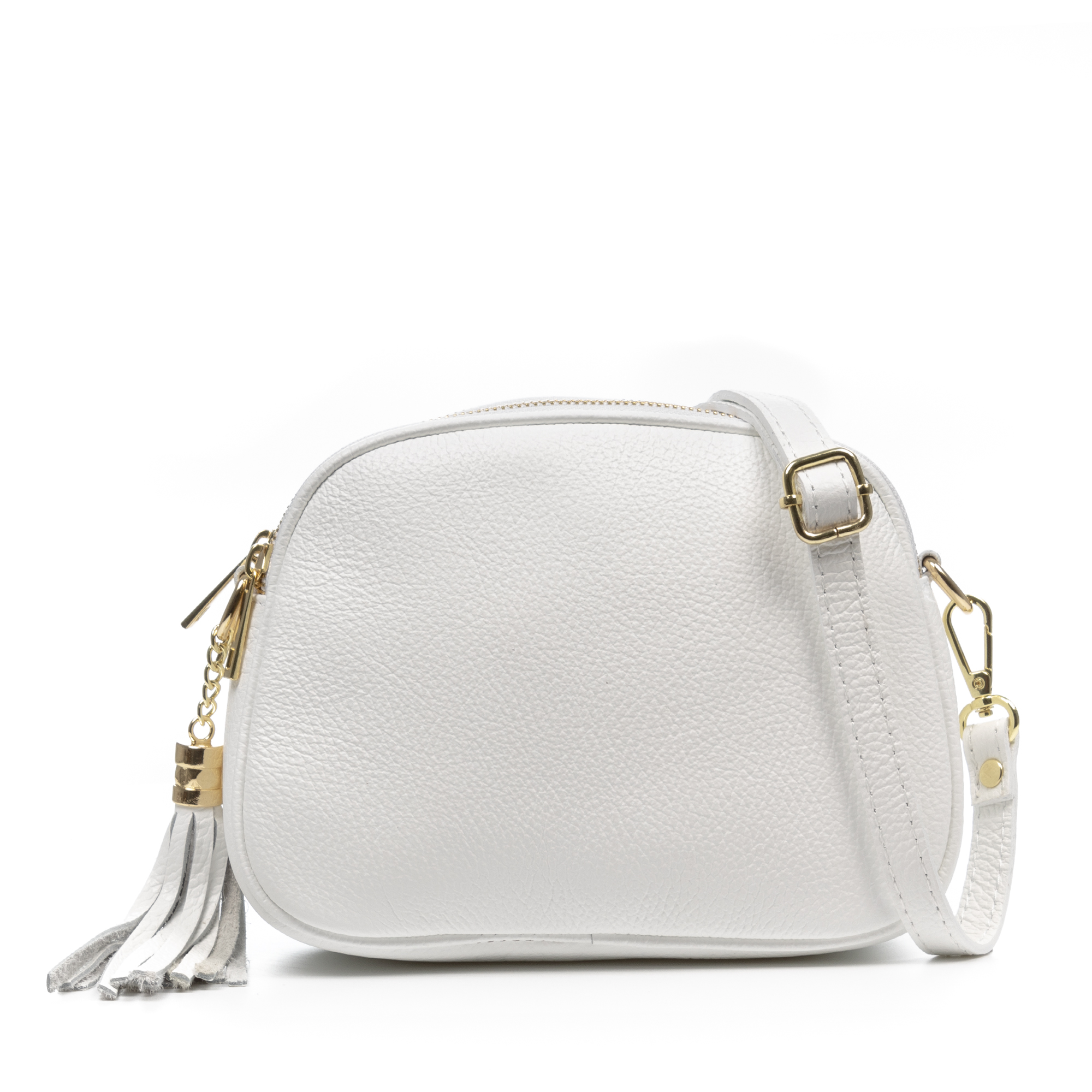 FIRENZE ARTEGIANI. Aliminusa bolso bandolera Mujer. Piel auténtica Dollaro. 22x9x16cm.