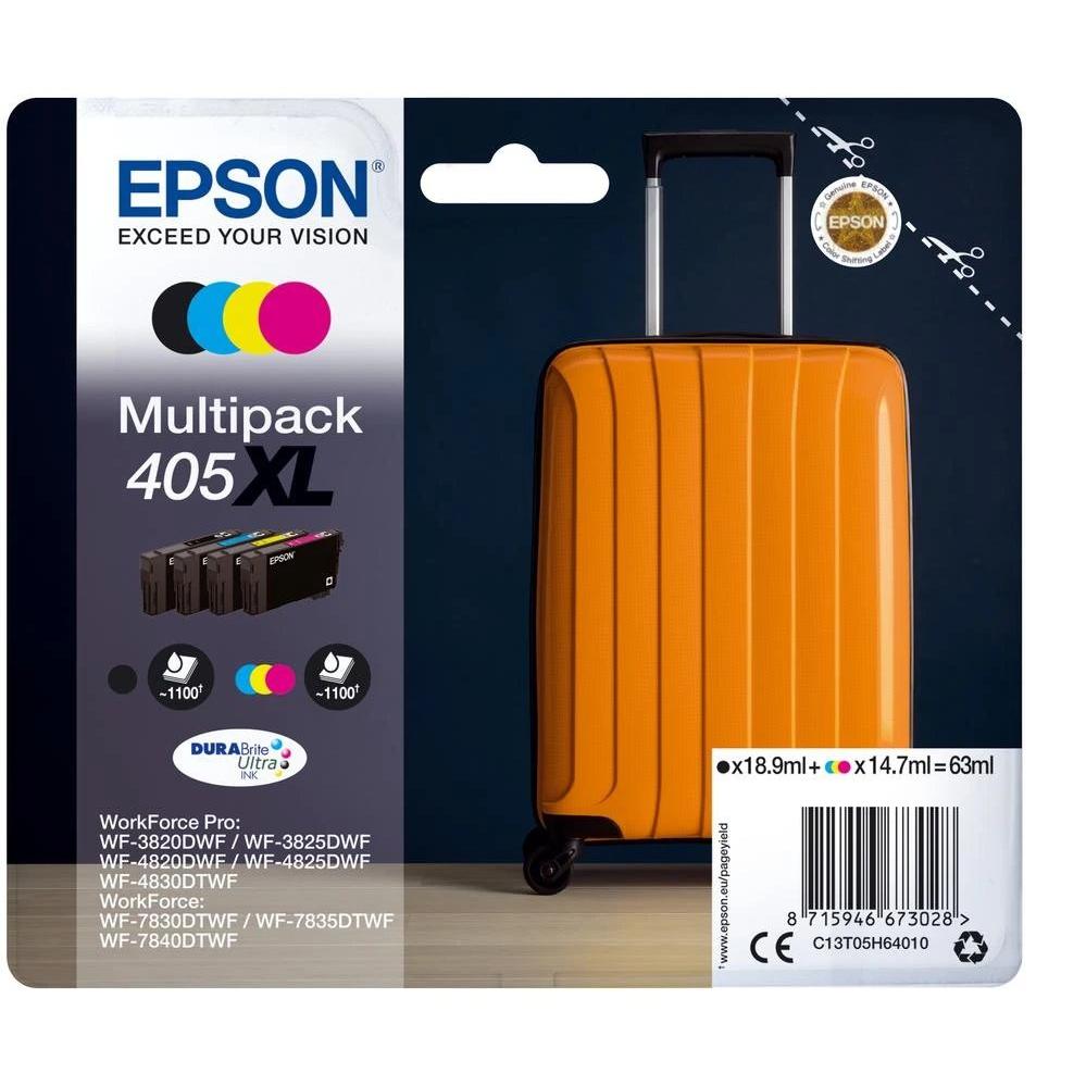 Epson - Cartucho de tinta C13T05H64010 Durabrite Ultra Ink para impresoras EPSON, resistente al agua y a la decoloración, ideal para oficina y uso doméstico