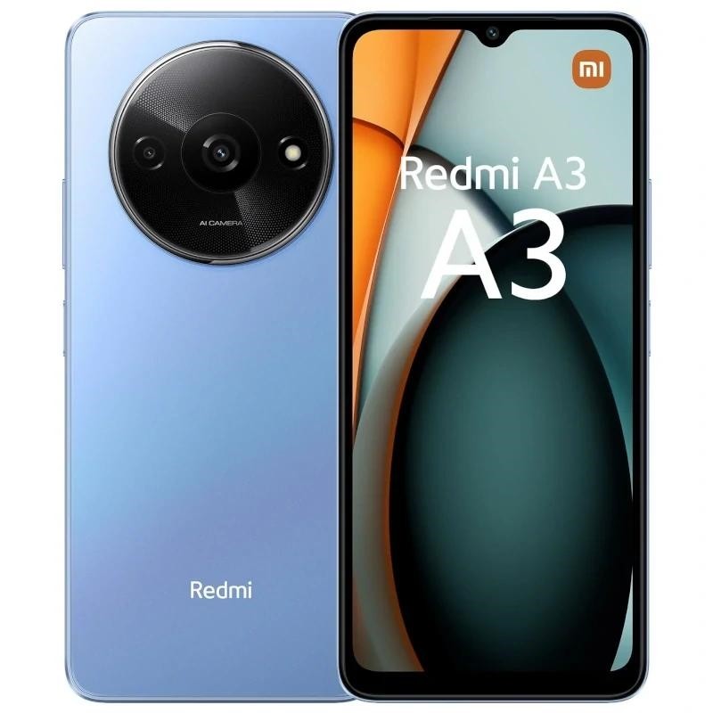 Xiaomi Redmi A3 Smartphone HD+ 6.52" 4GB RAM 128GB Azul