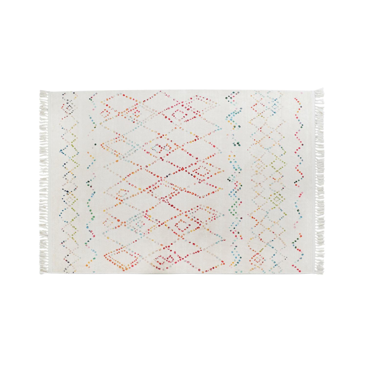 ALFOMBRA POLIESTER 120X180X0,7 600 GSM, ROMBOS TX197035