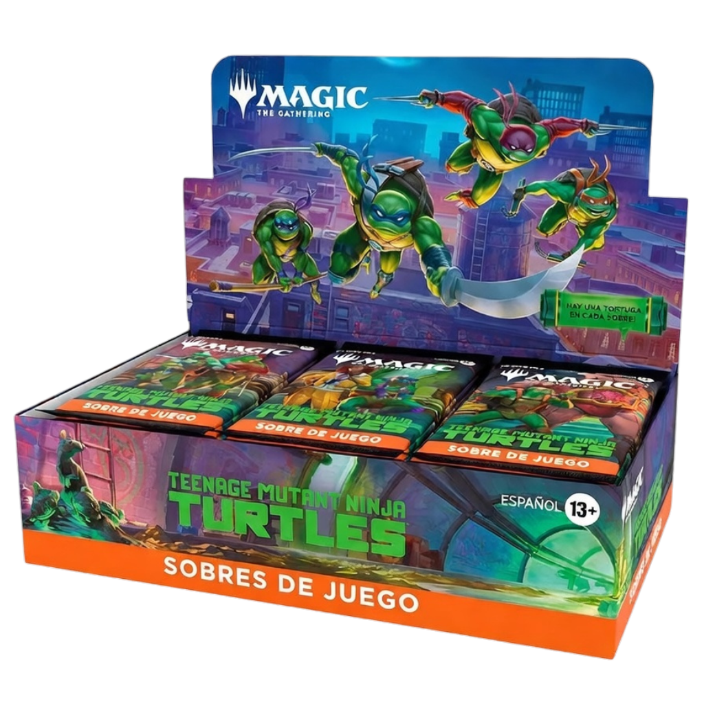 Cartas Magic TCG Teenage Mutant Ninja Turtles Play Booster Display 30 Sobres - Nuevo precintado