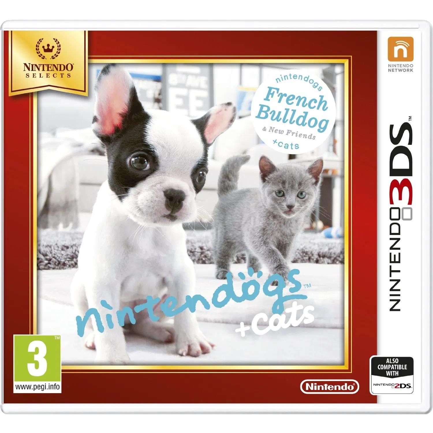 Nintendogs and Cats French Bulldog Selects (Importacion UK) - Nintendo 3DS - Nuevo precintado