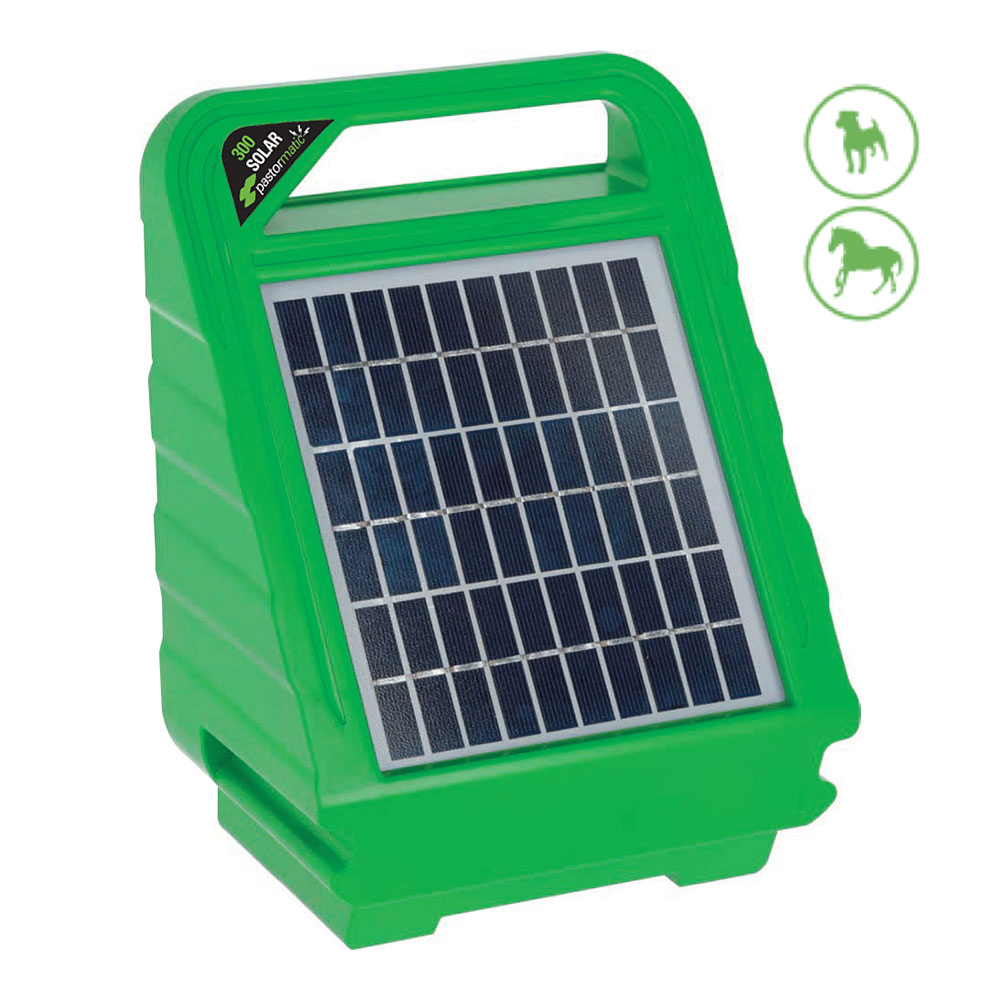 Pastormatic Pastor 300 Solar | Compacto y Robusto | 0.40J Potencia Almacenada | 10-22 Ma Consumo