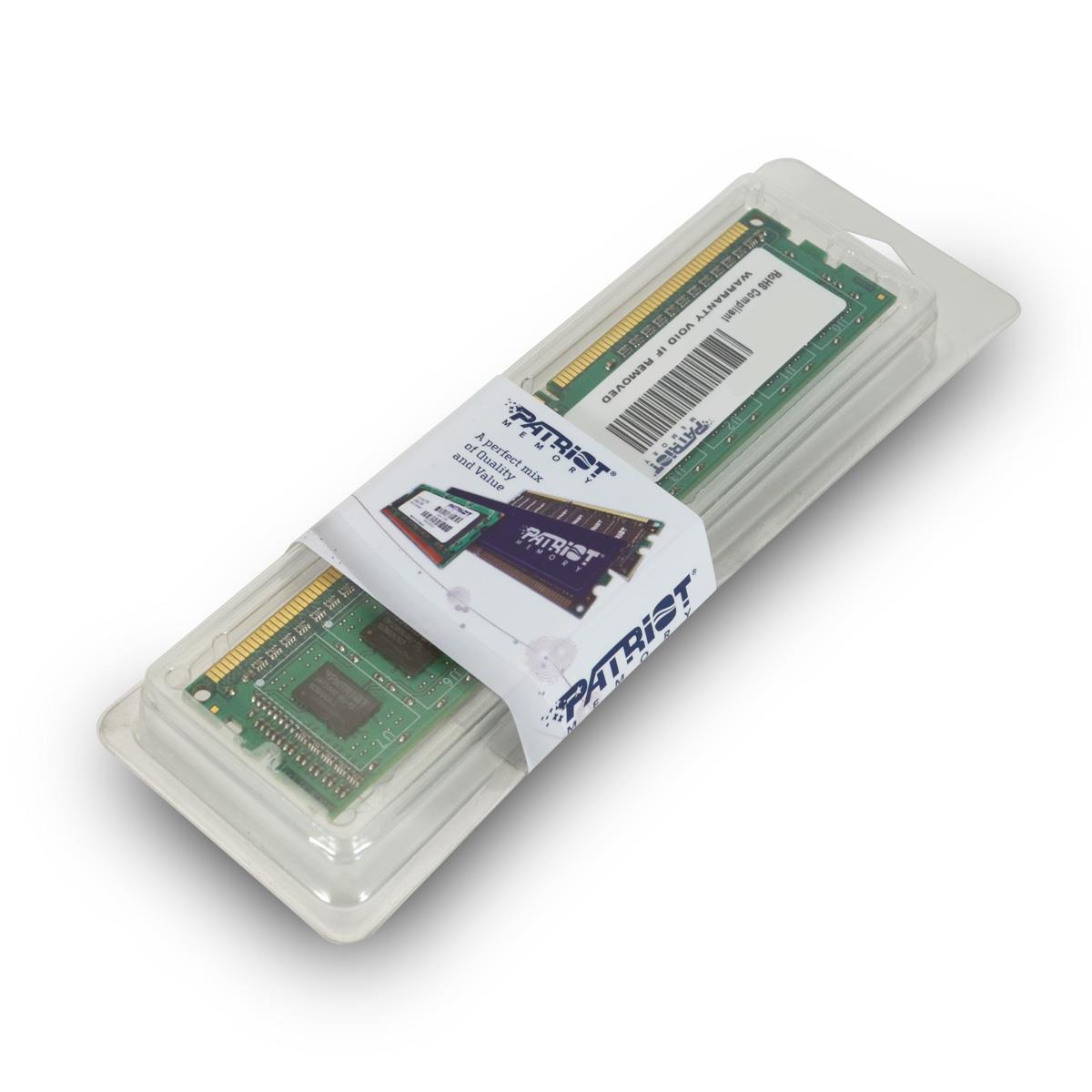 Patriot memory signature series ddr3 ram memory 1600 mhz pc3-12800 8gb (1x8gb) c11 - psd38g16002