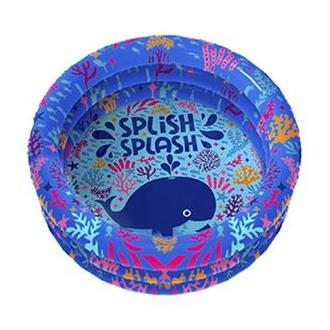 Piscina Infantil Ballena azul