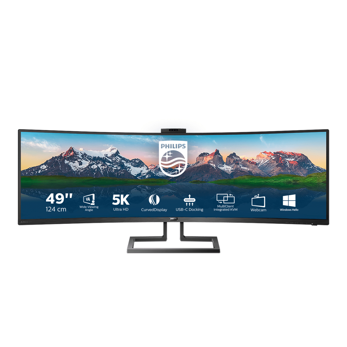 Philips Brilliance Pantalla LCD curva 32:9 SuperWide 499P9H/00