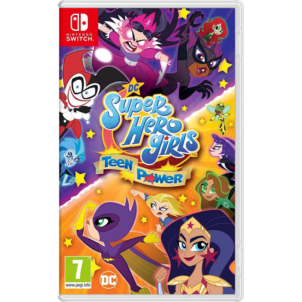 DC SUPER HERO GIRLS TEEN POWER SWITCH JUEGO FÍSICO NINTENDO SWITCH     VERSIÓN ESPAÑOLA GARANTÍA EU