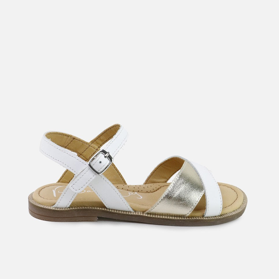 Sandalias Cruzadas Pearl Tania Papanatas | Eli 1957