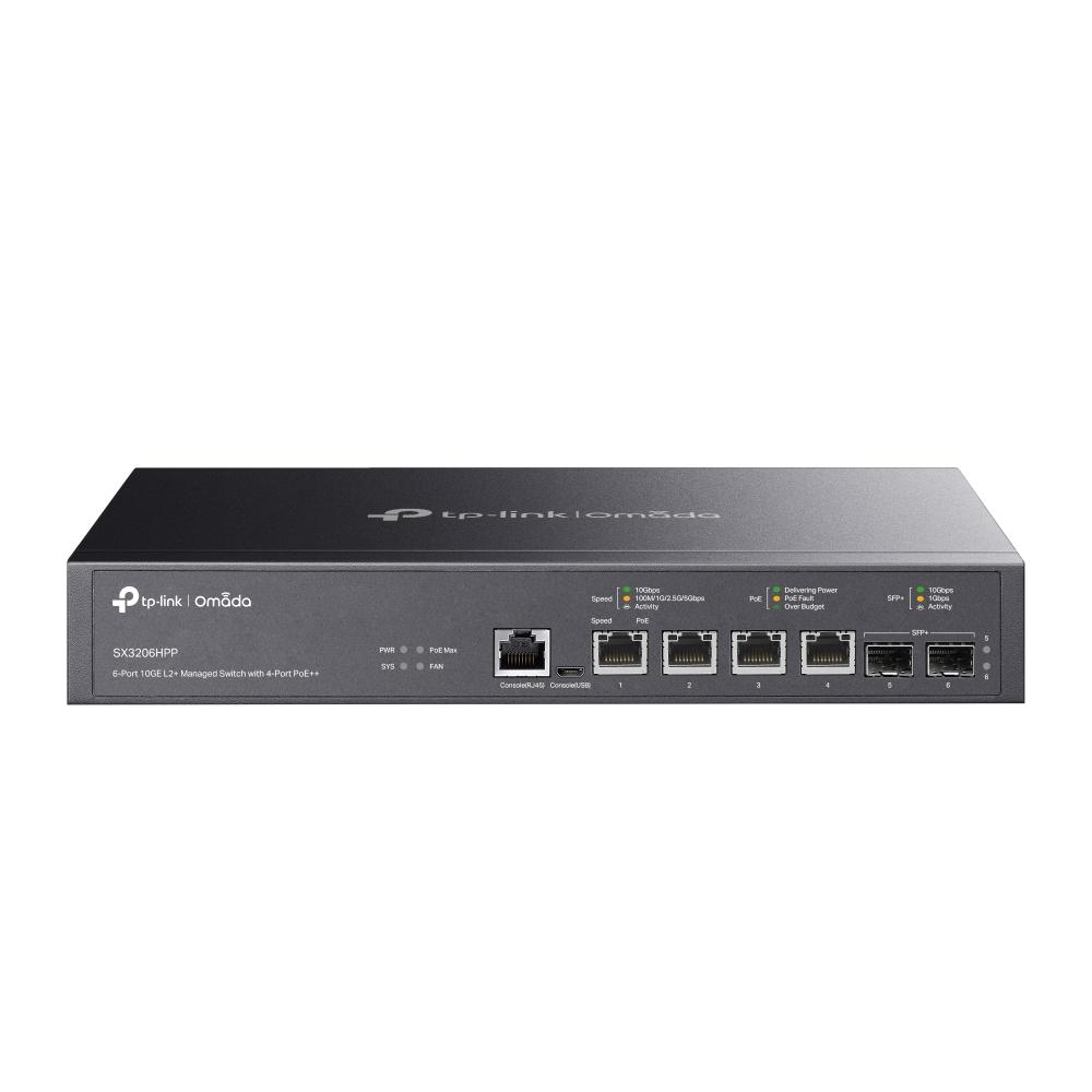 Tp-link omada sx3206hpp switch managed l2 10g ethernet (100/1000/10000) power over ethernet (poe) black