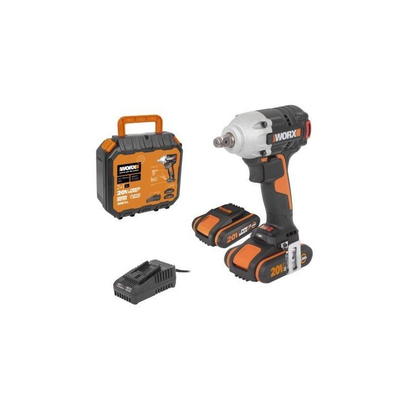 WORX WX272  Llave de Impacto Brushless 20V (sin escobillas) - envío desde ESPAÑA en 24/48h.