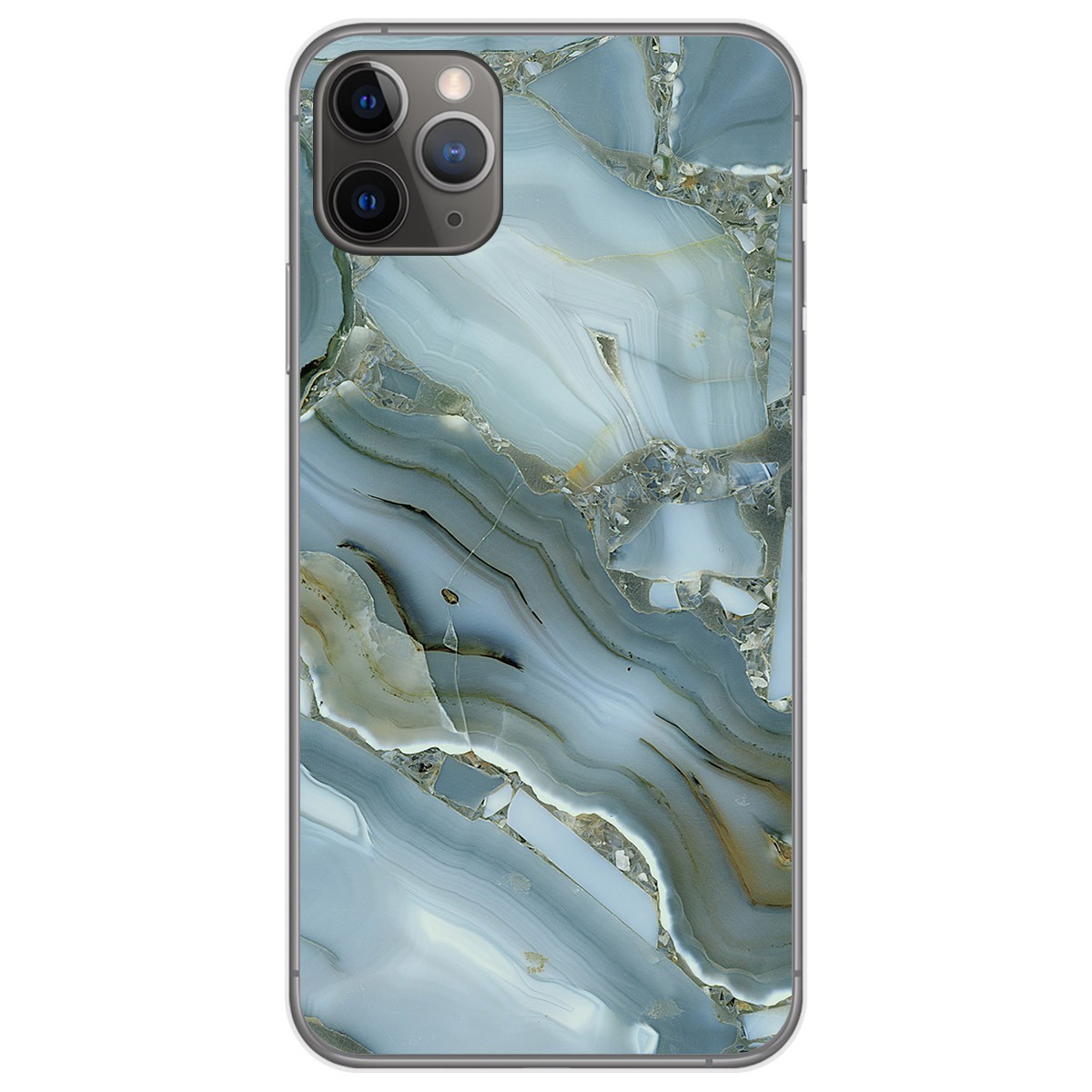 Tumundosmartphone Funda Gel Tpu para Iphone 11 Pro Max (6.5) diseño Mármol 09 Dibujos