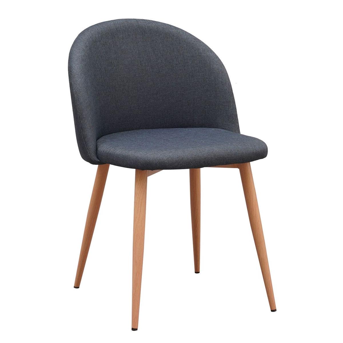 Regalos Miguel - Sillas Comedor - Silla Vint Tela - Azul oscuro