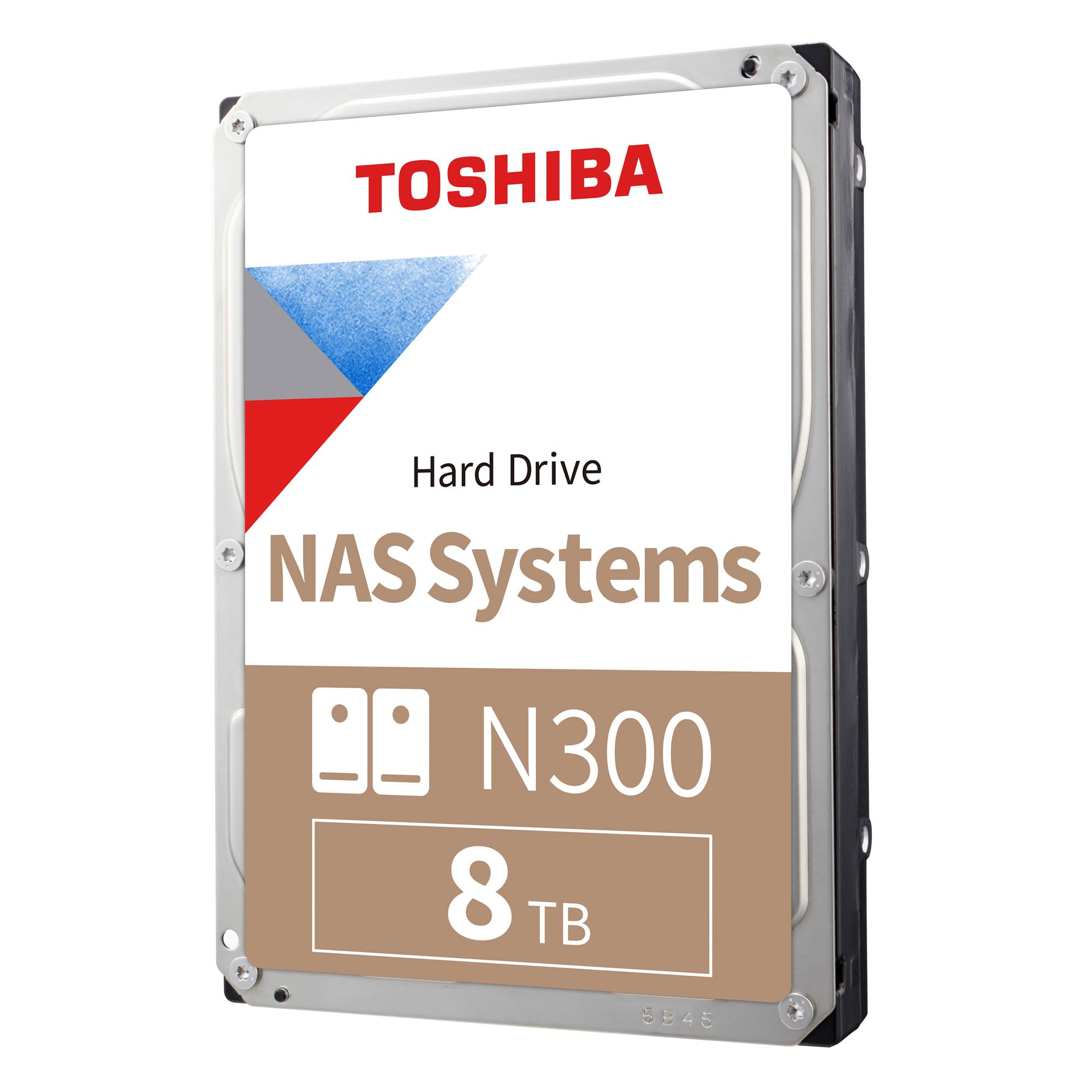 Toshiba N300 8TB HDD 3.5? 7200rpm SATA III 281MiB/s para NAS + 512MB Buffer