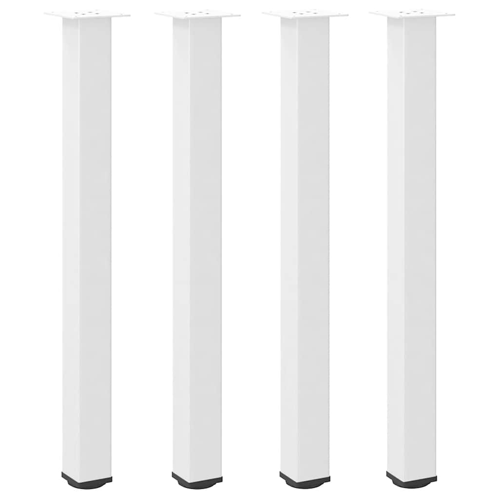 vidaXL Patas para mesa de bar (4 unidades) 90-92 cm, acero