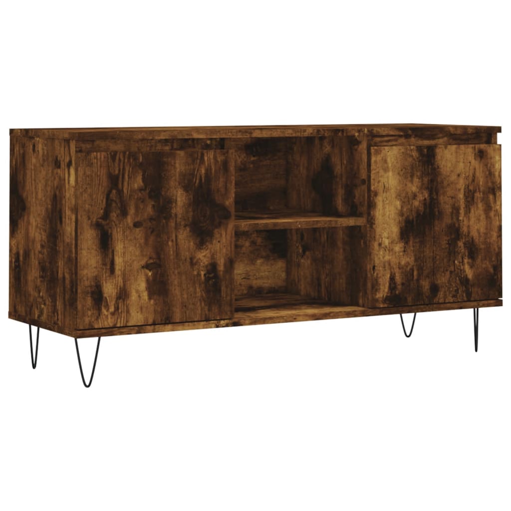 vidaXL Mueble de TV madera de ingeniería 104x35x50 cm, Mueble de Salon, Mueble TV, Mueble TV salon, Mesa de TV, Mueble tele