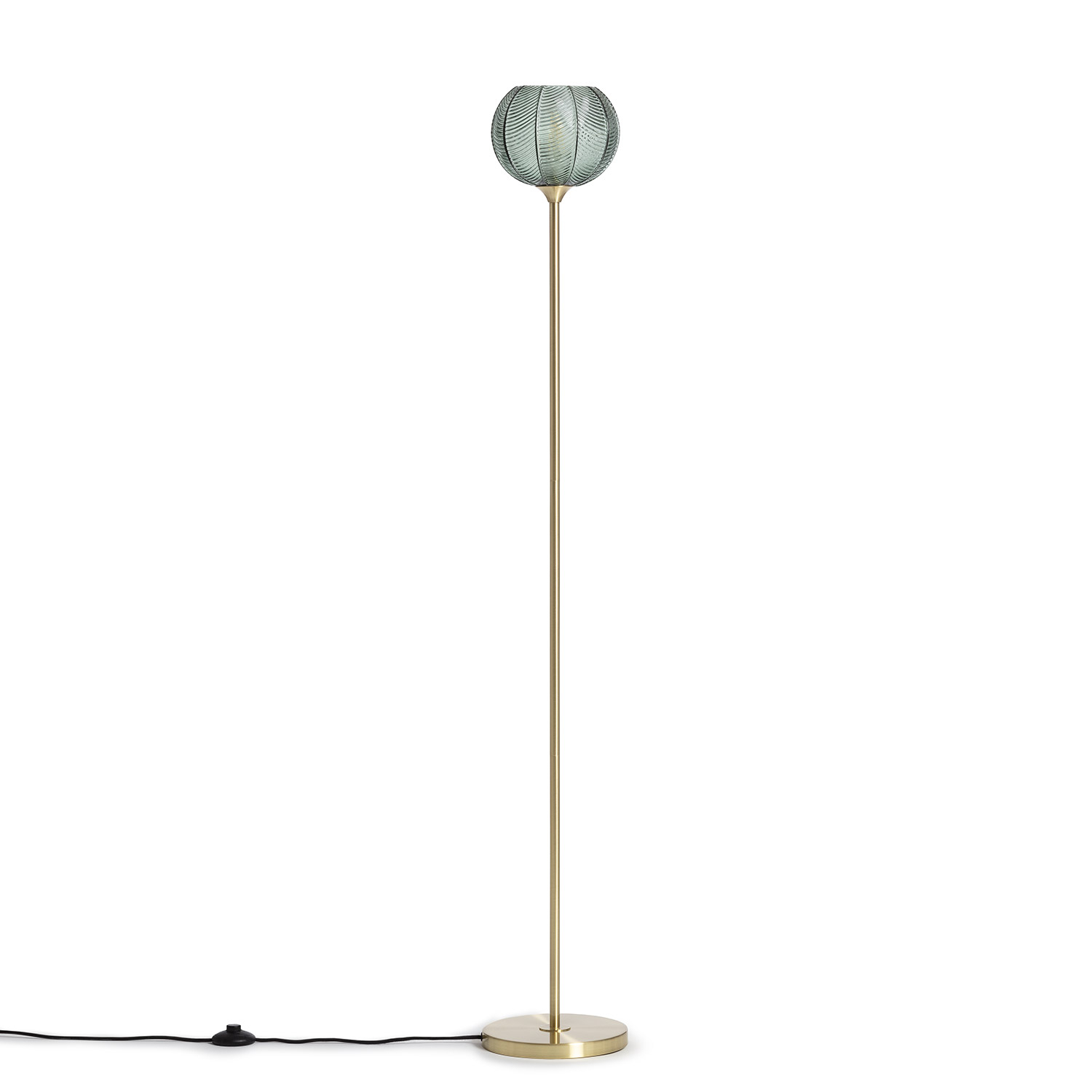 Ledkia Lámpara de Pie Klimt Metal y Cristal Diseño Clásico