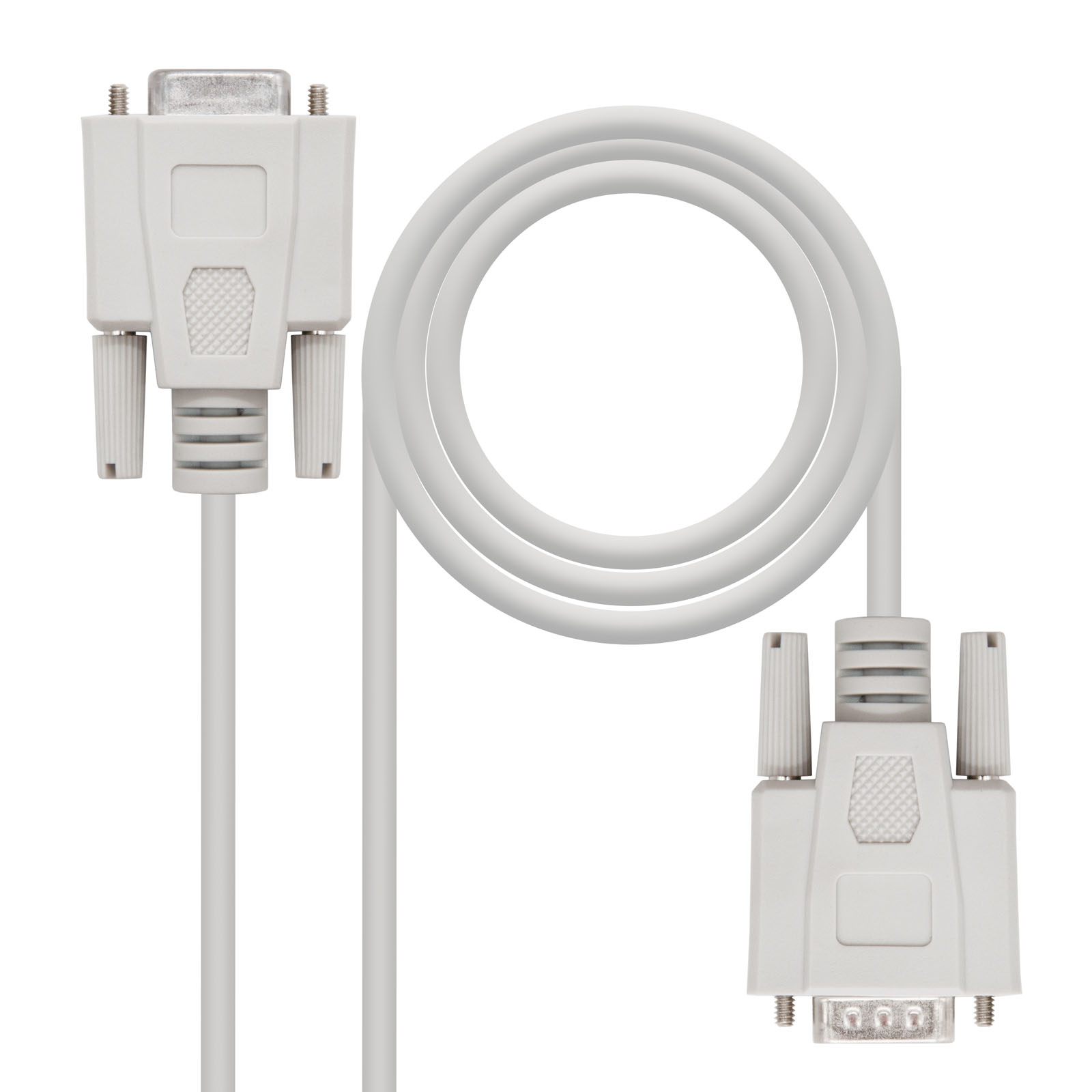 CABLE SERIE MODEM DB9M/DB9H 1.8M NANOCABLE 10.14.0502