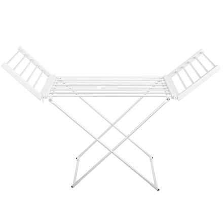 Adler | Secadora de ropa eléctrica plegable | AD 7821 | 220 W | Plateado/Blanco | IP22