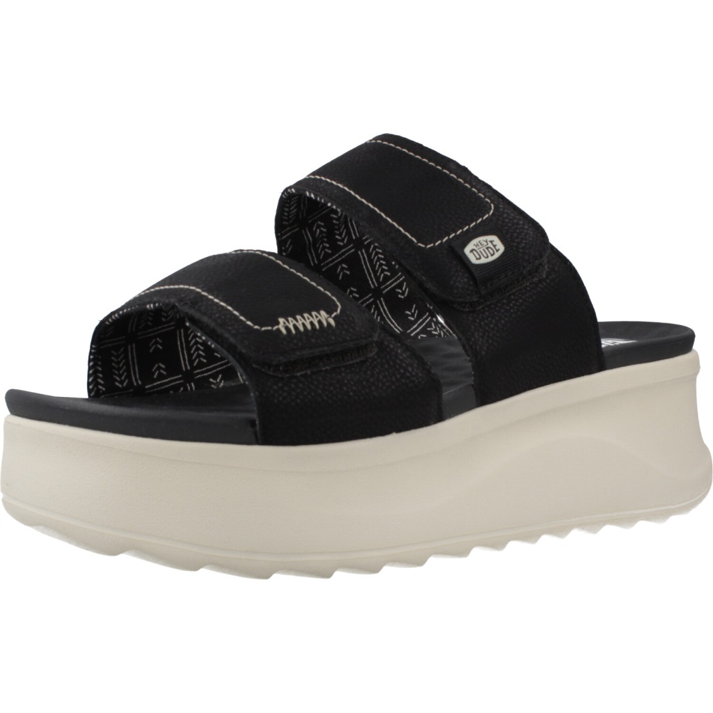 Sandalias Mujer Marca Hey Dude Modelo Delray Slide Classic