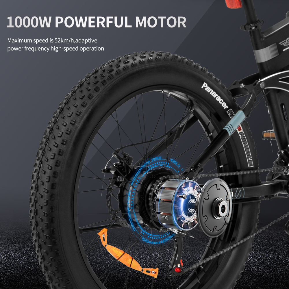 RX20Max Bicicletas Electricas, 20'' Bicicletas Electricas Plegables con Dos  Motores, Batería Extraíble 48V/17Ah 90km, Freno Hidráulico, Bicicleta  Eléctrica de Montaña Para Montaña y Aventura : : Deportes y aire  libre