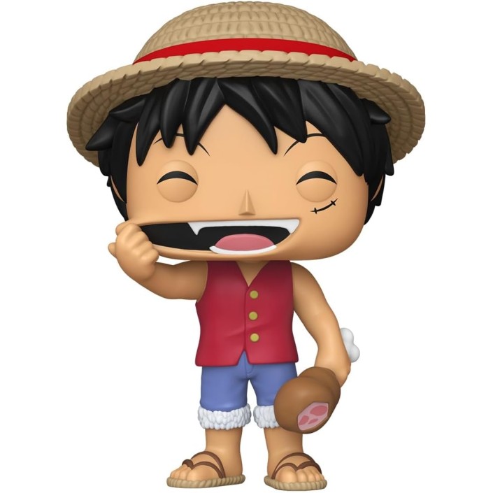 Figura Funko Pop! Jumbo 10" One Piece Luffy Modelo 1945 | 87244 -  Original - Figuras Miniaturas Coleccionables Para Exhibición - Idea De Regalo - Mercancía Oficial - Juguetes Para Niños - Fans
