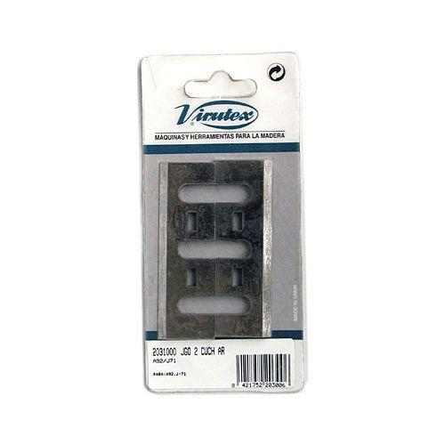 Paquete 2 cuchillas VIRUTEX 2031000